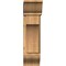 Ekena Millwork Westlake Traditional Smooth Bracket w/ Offset Brace, Western Red Cedar, 7 1/2"W x 20"D x 28"H BKT0806X20X28WTL01SWR - alternate 4